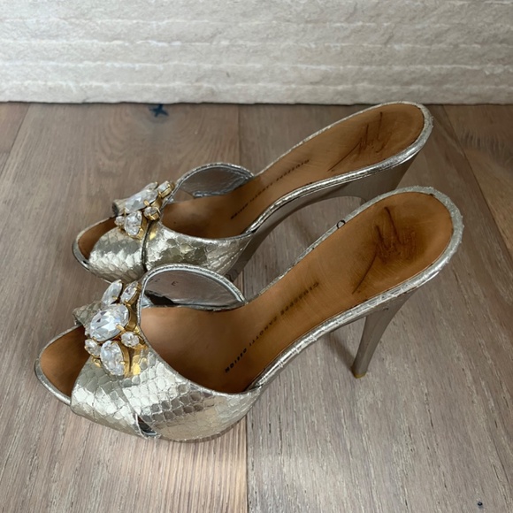 Giuseppe ZANOTTI open- toe heels - Picture 2 of 10